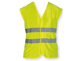 Gilet réfléchissant jaune