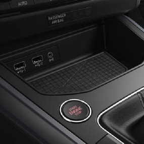 Ensemble de tapis pour console centrale
