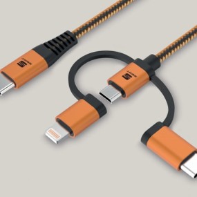 Câble 3 en 1 de charge et données USB-C