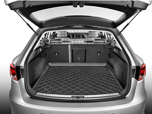  Cuir Tapis Coffre Voiture pour Seat Leon Mk3 5F 2013-2019,  Couverture Complète Anti-Rayures Coffre Doublure AntidéRapant Tapis, Coffre  Accessoires, ‎G/WineRed