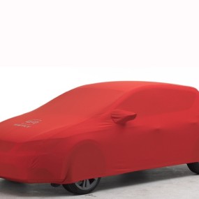 Housse voiture rouge